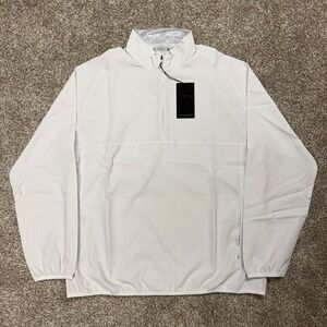 NWT 7 Diamonds Oxygenate Quarter Zip Mens XL White Golf Pullover Jacket